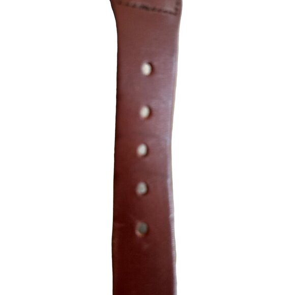 Leather Man Blue Dreidel Hanukkah Belt Size 46 - Picture 4 of 6